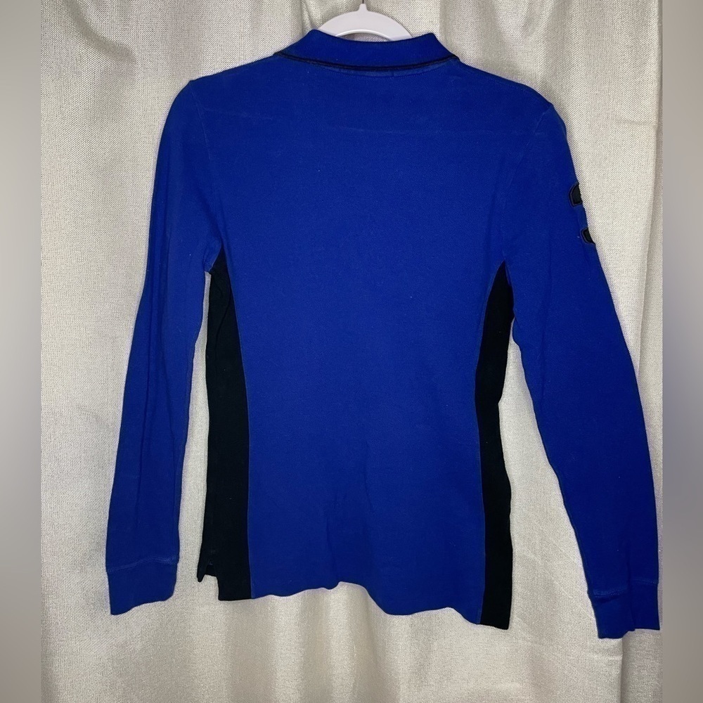 POLO by RALPH LAUREN Size M Blue Black Embroidery Cotton Sweatshirt‌‌‌‌‌‌‌‌‌‌‌‌ - Picture 8 of 10